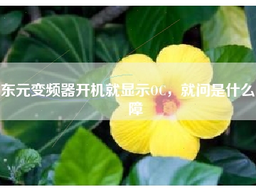 東元變頻器開機就顯示OC，就問是什么故障